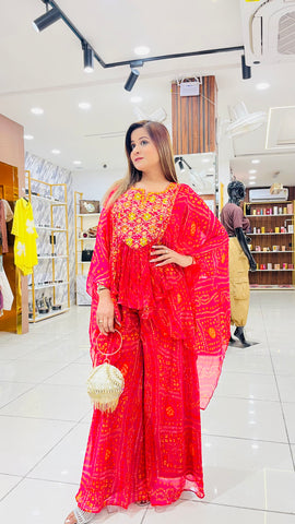 “MIRAYAH” BANDHANI 2 PIECE SET “MIRAYAH” BANDHANI 2 PIECE SET