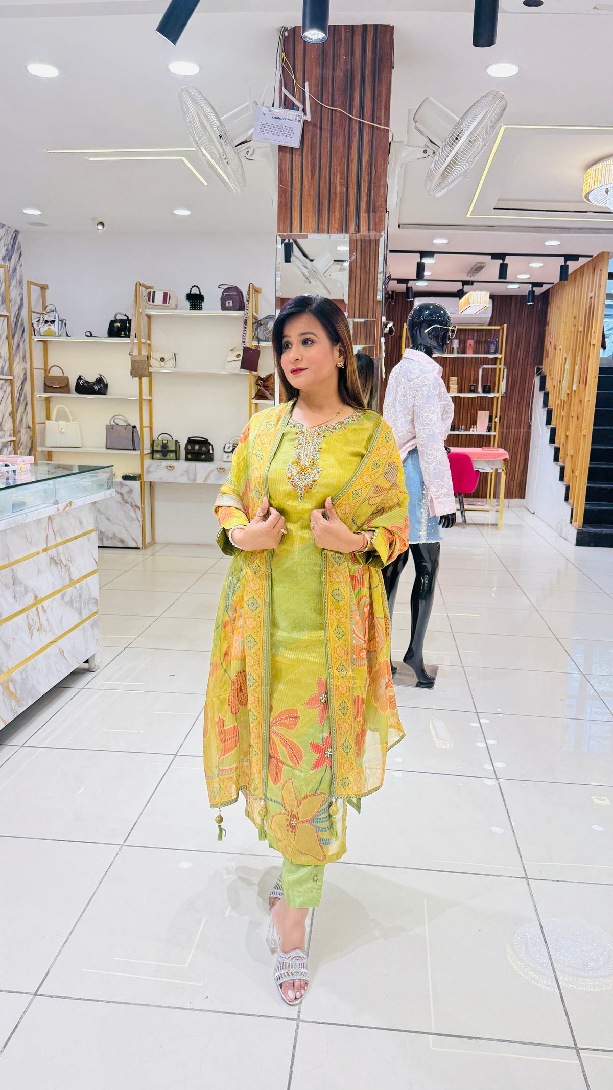 “HAIRIYALI” THREE PIECE SET