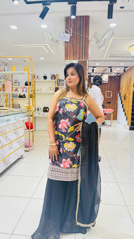 “SAINA” THREE PIECE GARARA SET