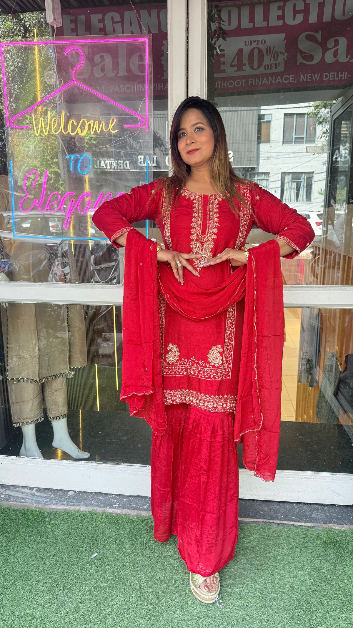 “SHAYZA” THREE PIECE SET