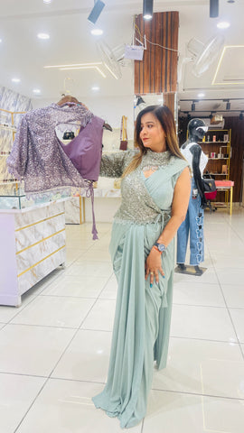 “ZINA” DRAPE SAREE
