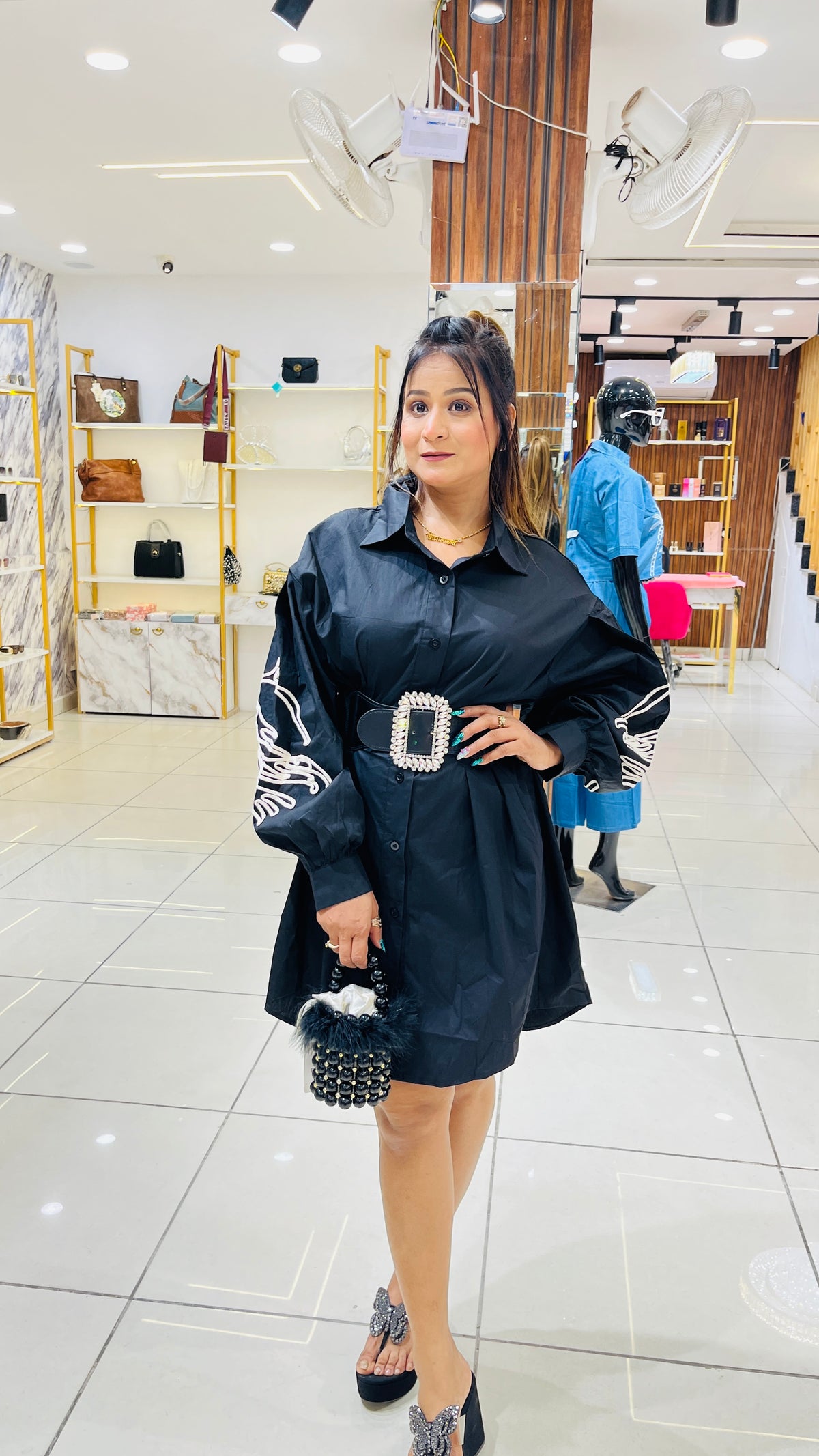 “CLUB” Dress