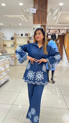 “SAMY” DENIM CO-ORD SET
