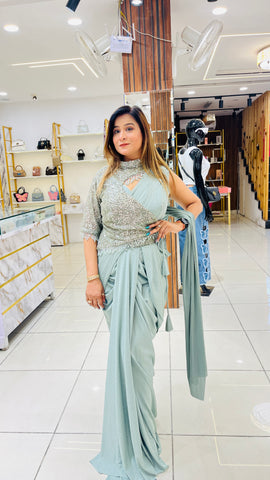 “ZINA” DRAPE SAREE